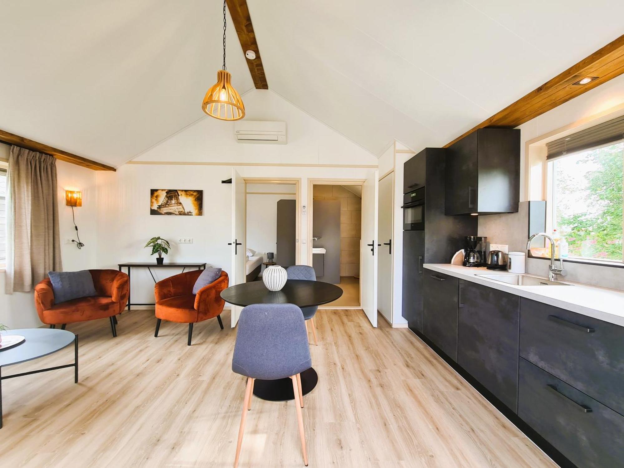 2-Persoons Luxe Vakantiewoning De Veenhoop Exterior photo